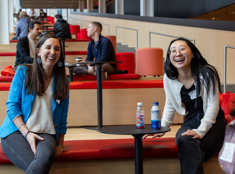 Photo of Jennifer Altavilla-Giordano and Student